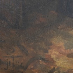 Albert Neuhuys (Utrecht 1844 - 1914 Locarno, Zw.) toegeschreven aan, Op vrijersvoeten.