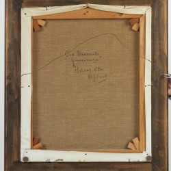 A.J. Zwart (Rijswijk 1903 - 1981 Laren NH), "Oud Brabants Binnenhuisje", / Hulsel NB.