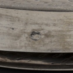 Beugelbeurs zilver.