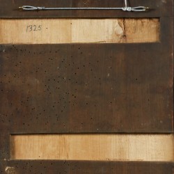 Een Russische Ikoon, met bladgoud, 19e eeuw.