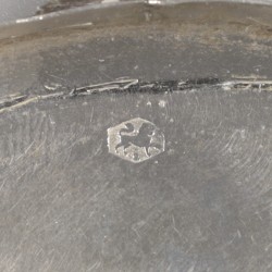 Pepermuntdoosje zilver.
