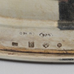 Kandelaar zilver.