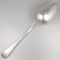 Brijlepel (Potagie lepel), Hendrik W. van Giffen, Groningen 1810-1812, zilver.