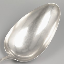 Brijlepel (Potagie lepel), Hendrik W. van Giffen, Groningen 1810-1812, zilver.