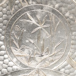 Taartschep (Japonisme), Louis Wolfers Pere et fils, Brussel (België), 1885-1890, zilver.