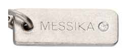 Messika 18K witgouden 'Joy XS' armband bezet met diamant.