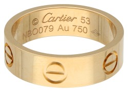 Cartier 18K geelgouden 'Love' band ring.