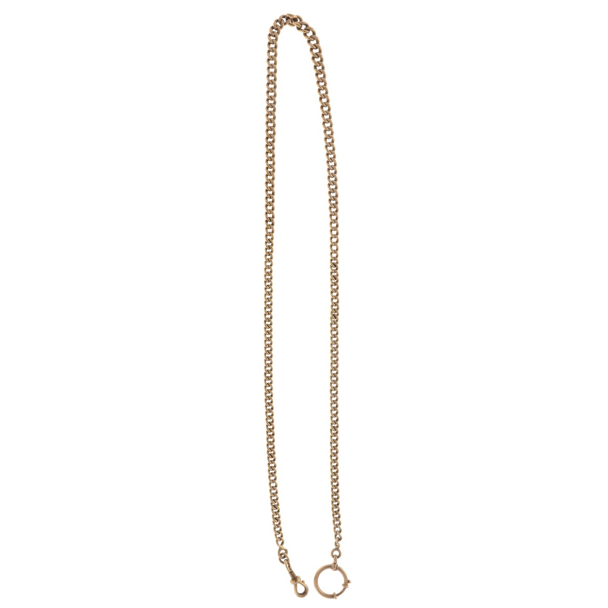 Horlogeketting 14K. - Gourmet schakel