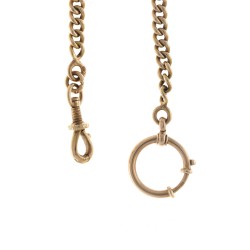 Horlogeketting 14K. - Gourmet schakel