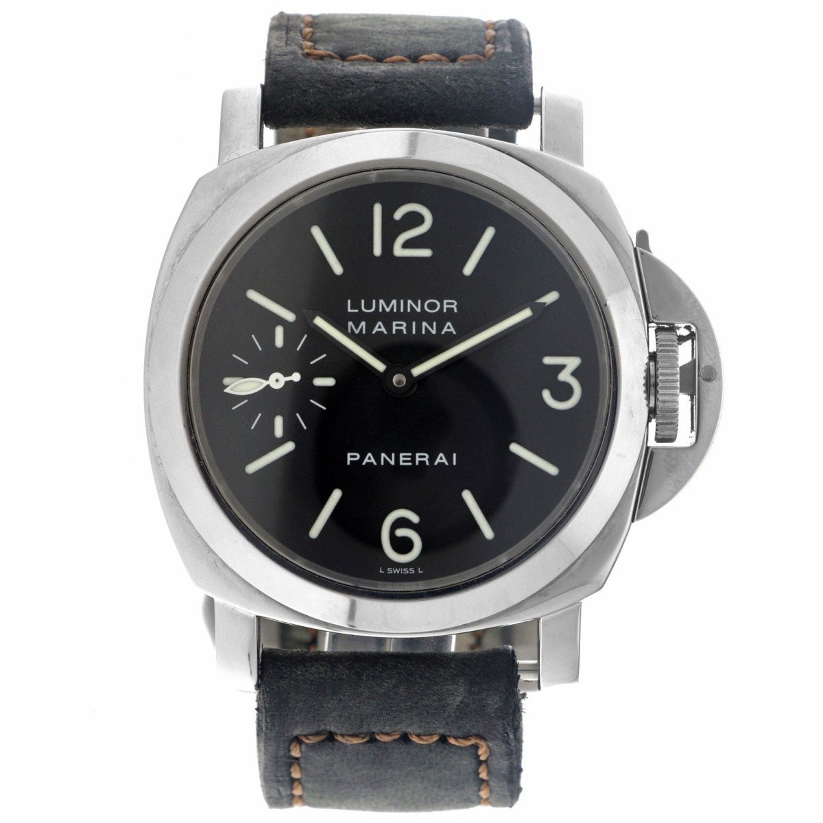 No Reserve - Panerai Luminor Marina PAM00111 - Herenhorloge.