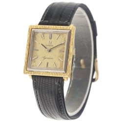 No Reserve - Omega Geneve 'Tank' 18K. 111.018 - Herenhorloge - ca. 1965.