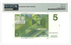 Nederland. 5 Gulden. Bankbiljet. Type 1973. - PMG 67EPQ