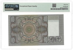 Nederland. 10 Gulden. Bankbiljet. Type 1933. - PMG 65EPQ.