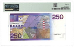 Nederland. 250 Gulden. Bankbiljet. Type 1985. - PMG 64