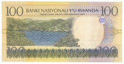 Rwanda. 100 francs. Banknote. Type 2003. - UNC.