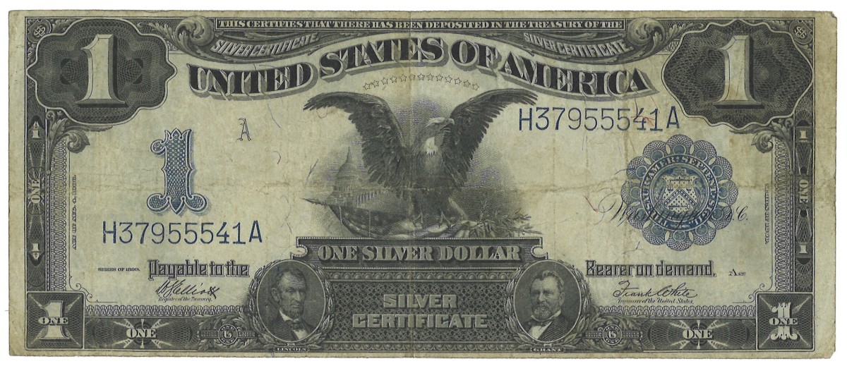 United States of America. 1 Dollar. Banknote. Type 1899. - Fine.