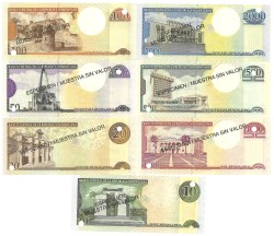 Philippines. 10/20/50/100/500/1000/2000 Pesos. Banknotes. Type 2000. - UNC.