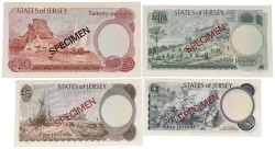 Jersey. 1/5/10/20 Pounds. Banknotes. Type ND. - UNC.