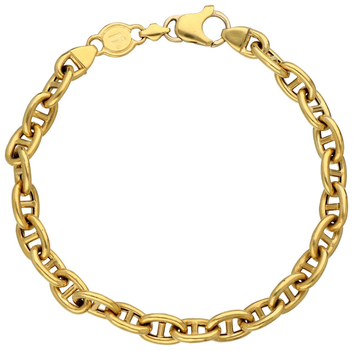 No Reserve - 18K Geelgouden Urbano Italiaanse gucci-schakel armband