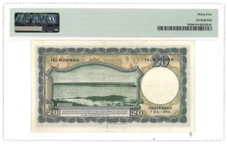 Nederland. 20 Gulden. Bankbiljet. Type 1945. - PMG 35.