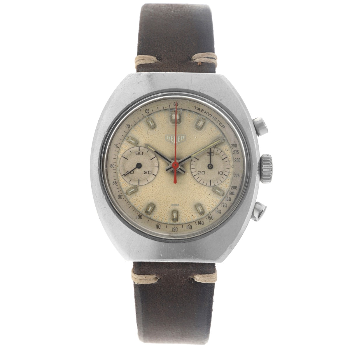 No Reserve - Heuer 'Pre-Carrera' Chronograph 7733 - Heren horloge - ca. 1965.