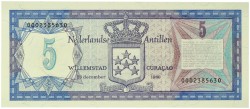 Netherlands-Antilles. 5 Gulden. Banknote. Type 1979. - UNC.