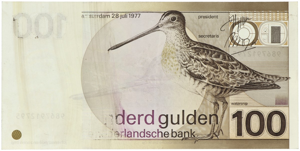 Nederland. 100 Gulden. Misdruk. Type 1977. - Zeer Fraai.