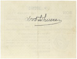 Nederland. 1 Gulden. Noodgeld. Type 1940. Type Oosterhout. - Zeer Fraai.