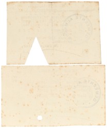 Nederland. 50 cent / 1 Gulden. Noodgeld. Type 1940. Type Almkerk. - Fraai / Zeer Fraai.
