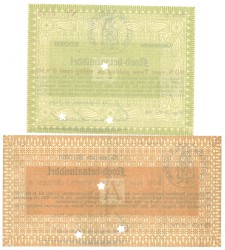 Nederland. 25 gulden Zeer Fraai / 2.5 Gulden UNC. Noodgeld. Type 1940. Type Hoorn.