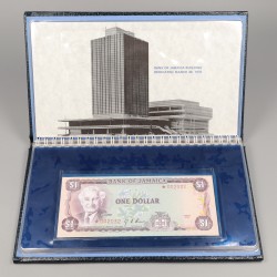 Jamaica. 1/2/5/10 Dollars. Banknotes. Type 1976. - UNC.