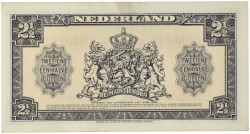 Nederland. 2½ Gulden. Muntbiljet. Type 1945. - Prachtig +.