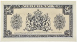 Nederland. 2½ Gulden. Muntbiljet. Type 1945. - UNC.