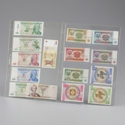 World. 300 Banknotes different countries and denominations. - Album - Very fine – UNC.