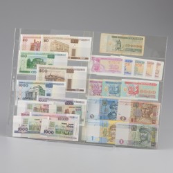 World. 350 Banknotes different countries and denominations. - Album - Very fine – UNC..
