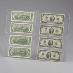 World. 66 Banknotes different countries and denominations. - Album - Very fine – UNC.