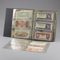 World. 150 Banknotes different countries and denominations. - Album - Very fine – UNC.