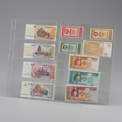 World. 95 Banknotes different countries and denominations. - Album - Very fine – UNC.