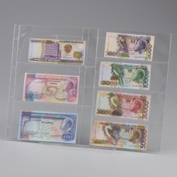 World. 111 Banknotes different countries and denominations. - Album - Very fine – UNC.