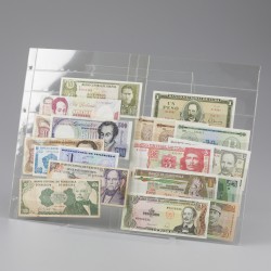 World. 64 Banknotes different countries and denominations. - Album - Very fine – UNC.