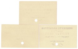 Nederland. 50 cent / 1 Gulden / 2.5 Gulden. Noodgeld. Type 1940. Type Heemstede. - UNC.