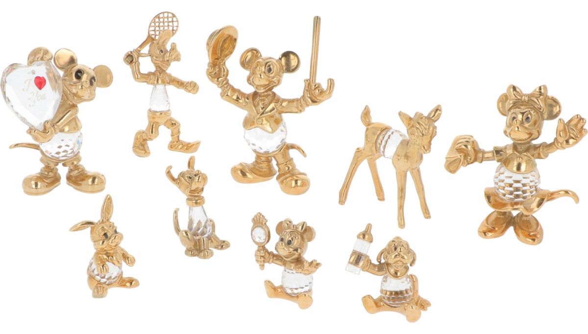 (8) delig lot Lencia Disney figuren.