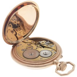 JWC 14K. Rosegold - Heren zakhorloge - ca. 1900.