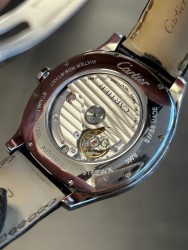 No Reserve - Cartier Drive de Cartier Moonphase WSNM0008 - Herenhorloge. 