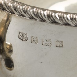 Saucière / Sausboot zilver.