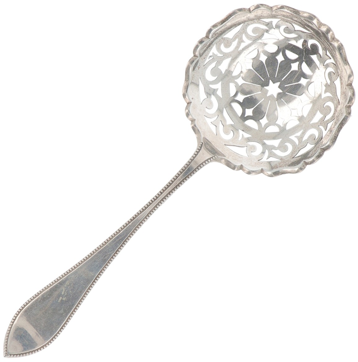 Natfruitschep zilver.