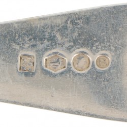 Natfruitschep zilver.