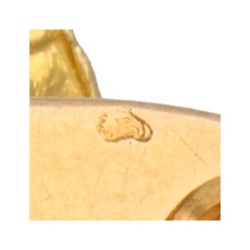18K Geelgouden oorclips door atelier Henri Lavabre voor Cartier