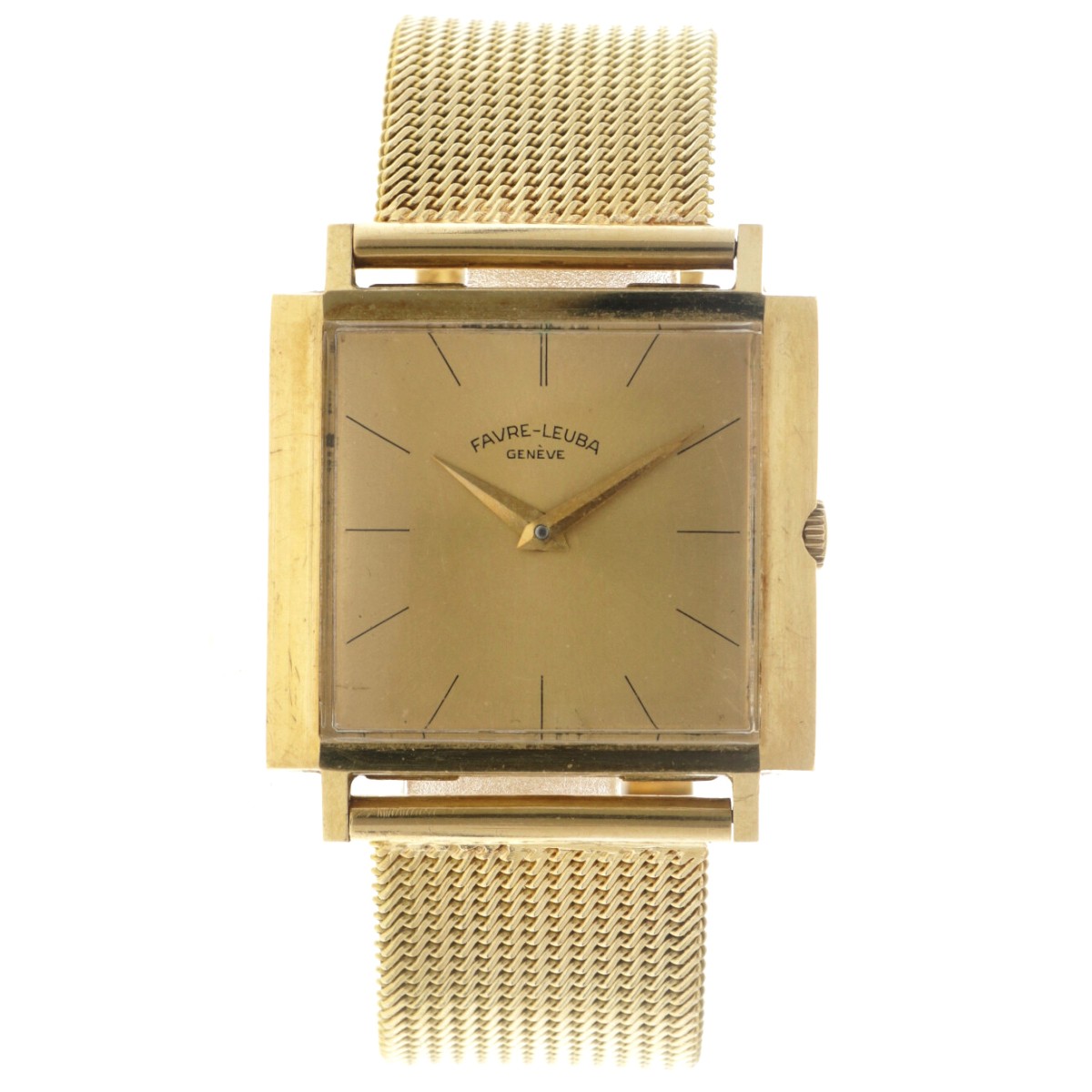 Favre-Leuba Vintage 18K. - Herenhorloge. 