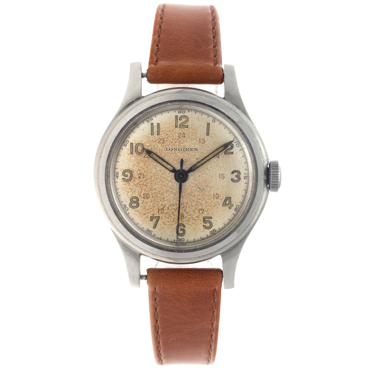 No Reserve - Longines 'Sei Tacche' 23059 - Herenhorloge - ca. 1944.